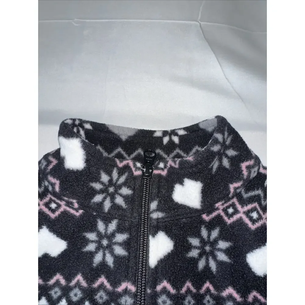 Big Girls size 10-12 Children Place Cozy Long Sleeve Fleece Pullover Top